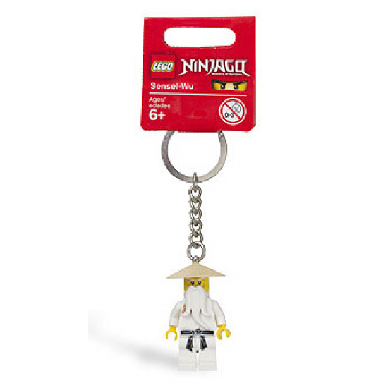 LEGO MINIFIG Ninjago Sensei-Wu Key Chain 2011